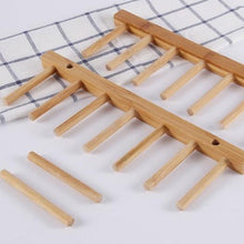 Charger l'image dans la galerie, Support porte-plats en bois