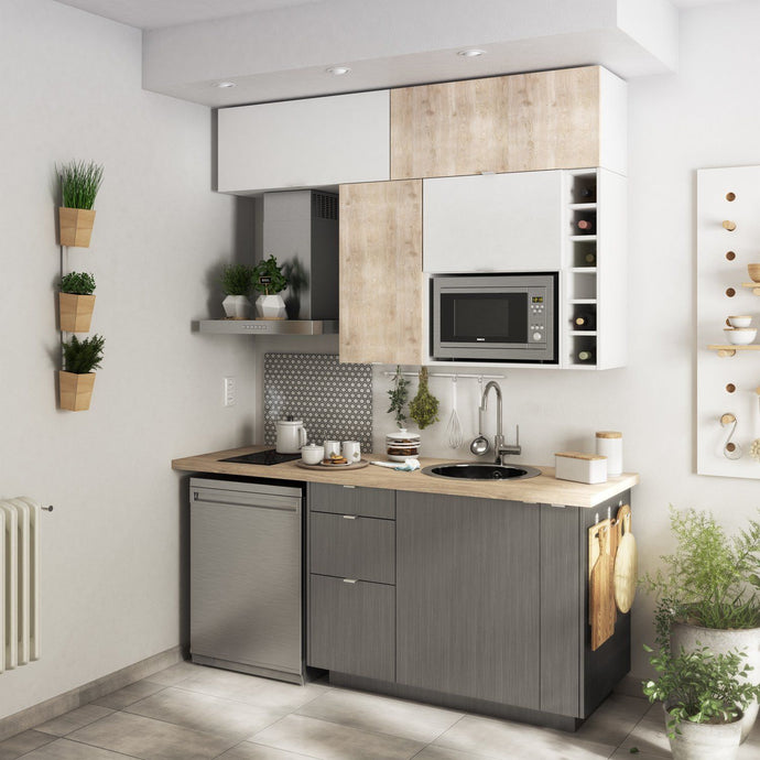 5 rangements muraux pratiques pour petite cuisine
